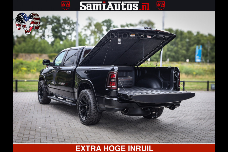 Dodge Ram TradesMan 6 Persoons Uitvoering | LEDER RS | 420Pk 636Nm | Pick-Up | Comfortabele Dubbele Cabine met Royale 6 Zitplaatsen | BPM vrij | Nu Leverbaar uit Voorraad | Voorraad Nr 2217- 2911