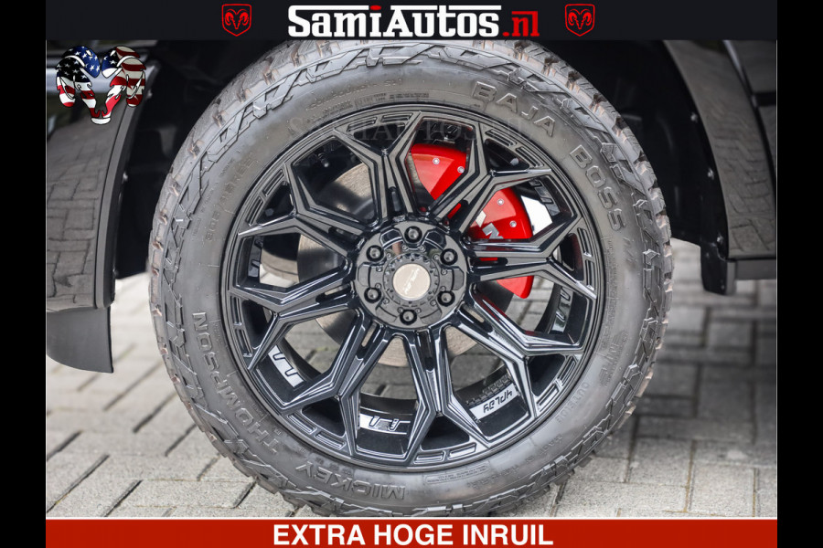 Dodge Ram TradesMan 6 Persoons Uitvoering | LEDER RS | 420Pk 636Nm | Pick-Up | Comfortabele Dubbele Cabine met Royale 6 Zitplaatsen | BPM vrij | Nu Leverbaar uit Voorraad | Voorraad Nr 2217- 2911