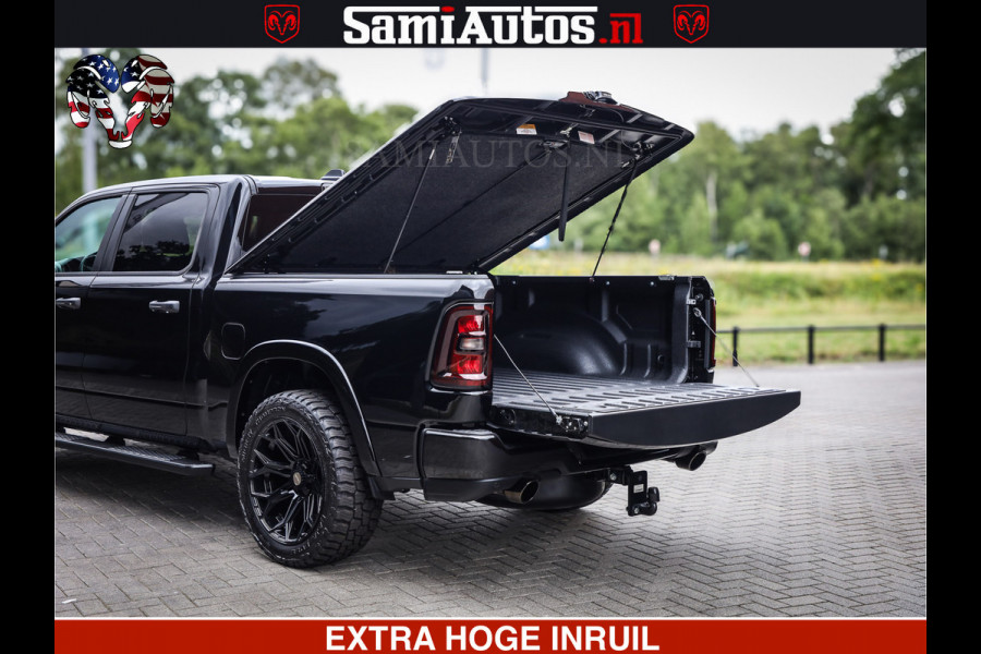 Dodge Ram TradesMan 6 Persoons Uitvoering | LEDER RS | 420Pk 636Nm | Pick-Up | Comfortabele Dubbele Cabine met Royale 6 Zitplaatsen | BPM vrij | Nu Leverbaar uit Voorraad | Voorraad Nr 2217- 2911