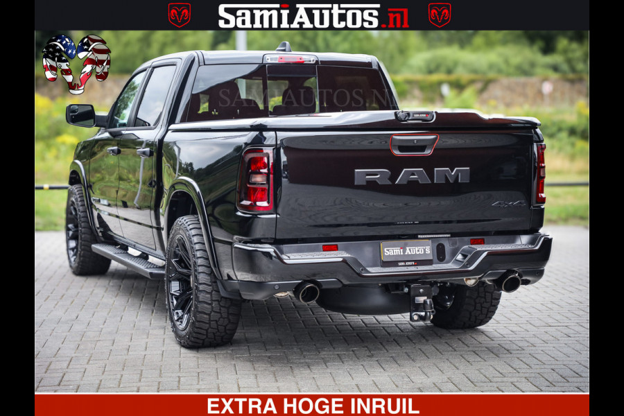 Dodge Ram TradesMan 6 Persoons Uitvoering | LEDER RS | 420Pk 636Nm | Pick-Up | Comfortabele Dubbele Cabine met Royale 6 Zitplaatsen | BPM vrij | Nu Leverbaar uit Voorraad | Voorraad Nr 2217- 2911