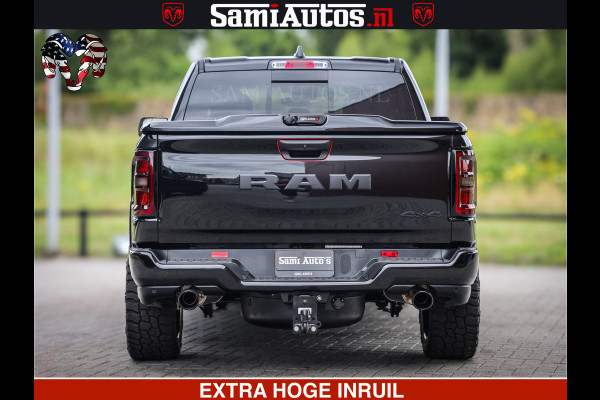 Dodge Ram TradesMan 6 Persoons Uitvoering | LEDER RS | 420Pk 636Nm | Pick-Up | Comfortabele Dubbele Cabine met Royale 6 Zitplaatsen | BPM vrij | Nu Leverbaar uit Voorraad | Voorraad Nr 2217- 2911