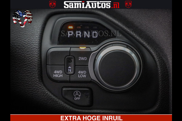 Dodge Ram TradesMan 6 Persoons Uitvoering | LEDER RS | 420Pk 636Nm | Pick-Up | Comfortabele Dubbele Cabine met Royale 6 Zitplaatsen | BPM vrij | Nu Leverbaar uit Voorraad | Voorraad Nr 2217- 2911