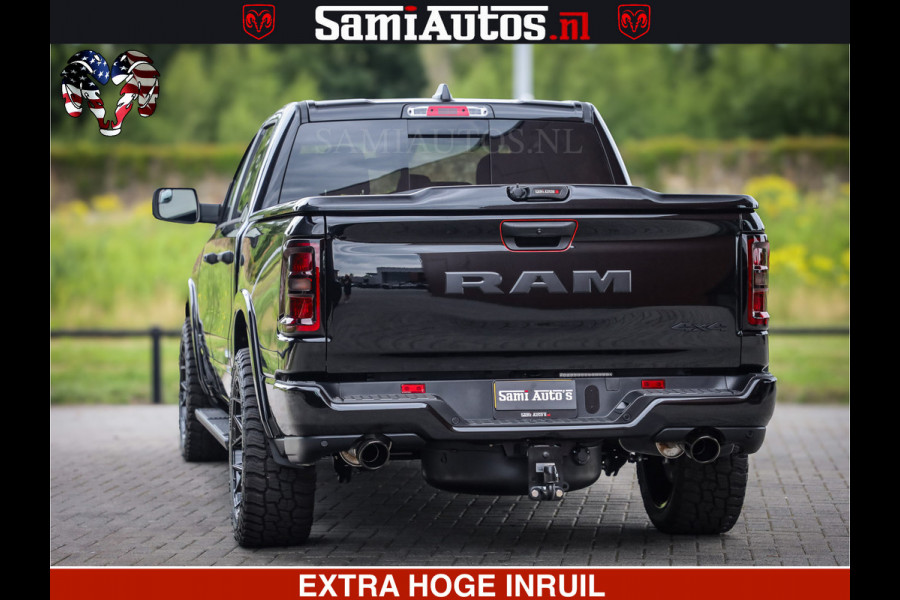 Dodge Ram TradesMan 6 Persoons Uitvoering | LEDER RS | 420Pk 636Nm | Pick-Up | Comfortabele Dubbele Cabine met Royale 6 Zitplaatsen | BPM vrij | Nu Leverbaar uit Voorraad | Voorraad Nr 2217- 2911