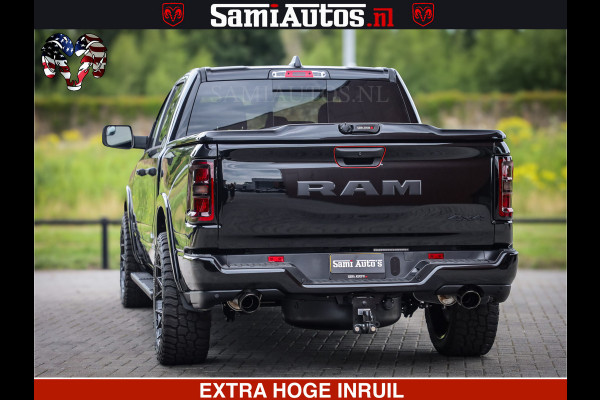 Dodge Ram TradesMan 6 Persoons Uitvoering | LEDER RS | 420Pk 636Nm | Pick-Up | Comfortabele Dubbele Cabine met Royale 6 Zitplaatsen | BPM vrij | Nu Leverbaar uit Voorraad | Voorraad Nr 2217- 2911