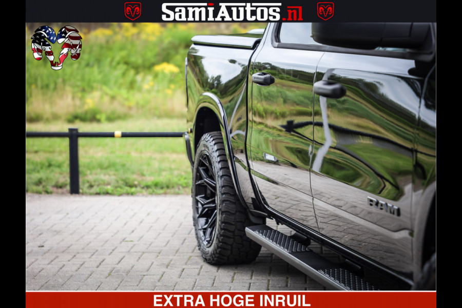 Dodge Ram TradesMan 6 Persoons Uitvoering | LEDER RS | 420Pk 636Nm | Pick-Up | Comfortabele Dubbele Cabine met Royale 6 Zitplaatsen | BPM vrij | Nu Leverbaar uit Voorraad | Voorraad Nr 2217- 2911
