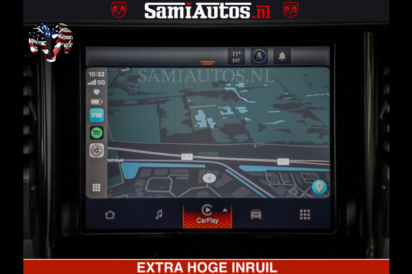 Dodge Ram TradesMan 6 Persoons Uitvoering | LEDER RS | 420Pk 636Nm | Pick-Up | Comfortabele Dubbele Cabine met Royale 6 Zitplaatsen | BPM vrij | Nu Leverbaar uit Voorraad | Voorraad Nr 2217- 2911