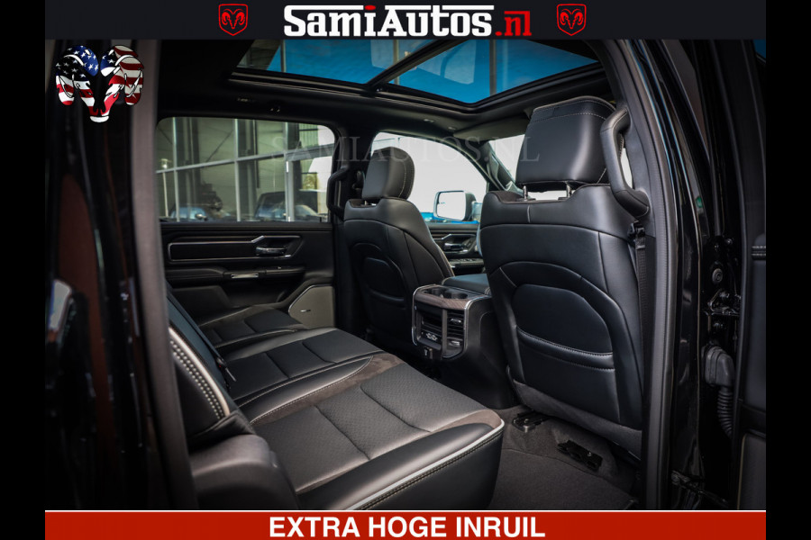 Dodge Ram 1500 Night Premium | Full Option | De Meest Luxe Pick-Up in zijn Klasse | Comfortabele Dubbele Cabine met Royale 5 Zitplaatsen | BPM vrij | Nu Leverbaar uit Voorraad | Voorraad Nr 2287 - 3384