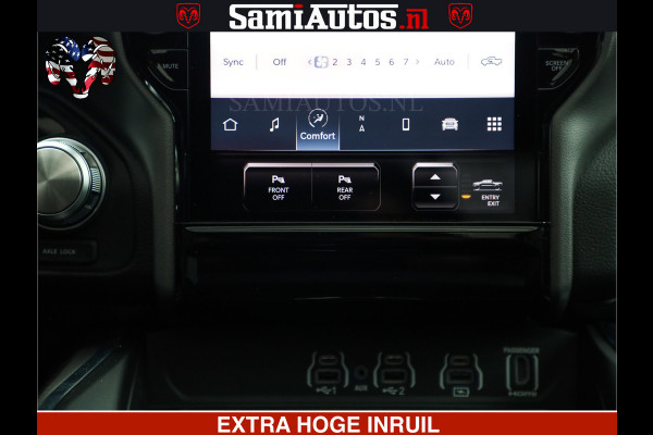 Dodge Ram 1500 Night Premium | Full Option | De Meest Luxe Pick-Up in zijn Klasse | Comfortabele Dubbele Cabine met Royale 5 Zitplaatsen | BPM vrij | Nu Leverbaar uit Voorraad | Voorraad Nr 2287 - 3384