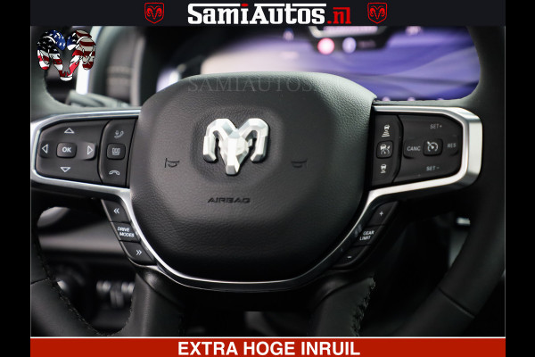 Dodge Ram 1500 Night Premium | Full Option | De Meest Luxe Pick-Up in zijn Klasse | Comfortabele Dubbele Cabine met Royale 5 Zitplaatsen | BPM vrij | Nu Leverbaar uit Voorraad | Voorraad Nr 2287 - 3384