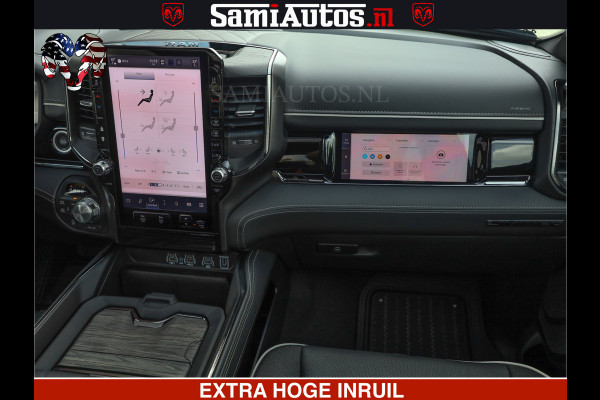 Dodge Ram 1500 Limited SPORT H.O 540HP 706Nm | Massage + Full Option | De Meest Luxe en Volle Pick-Up in zijn Klasse | Comfortabele Dubbele Cabine met Royale 5 Zitplaatsen | BPM vrij | Nu Leverbaar uit Voorraad | Voorraad Nr 2331