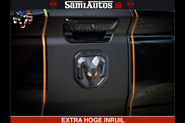 Dodge Ram 1500 Limited SPORT H.O 540HP 706Nm | Massage + Full Option | De Meest Luxe en Volle Pick-Up in zijn Klasse | Comfortabele Dubbele Cabine met Royale 5 Zitplaatsen | BPM vrij | Nu Leverbaar uit Voorraad | Voorraad Nr 2331