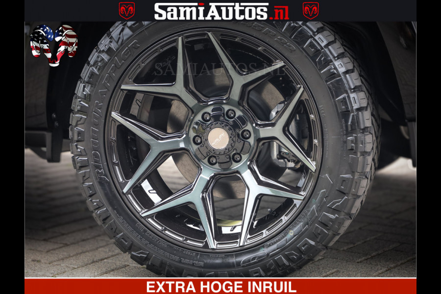 Dodge Ram 1500 Limited SPORT H.O 540HP 706Nm | Massage + Full Option | De Meest Luxe en Volle Pick-Up in zijn Klasse | Comfortabele Dubbele Cabine met Royale 5 Zitplaatsen | BPM vrij | Nu Leverbaar uit Voorraad | Voorraad Nr 2331