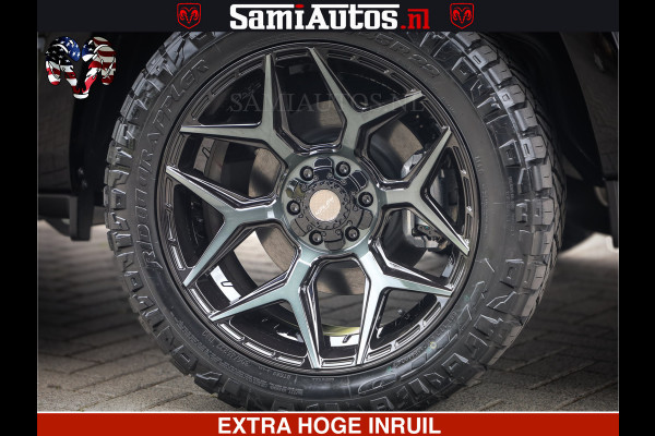 Dodge Ram 1500 Limited SPORT H.O 540HP 706Nm | Massage + Full Option | De Meest Luxe en Volle Pick-Up in zijn Klasse | Comfortabele Dubbele Cabine met Royale 5 Zitplaatsen | BPM vrij | Nu Leverbaar uit Voorraad | Voorraad Nr 2331