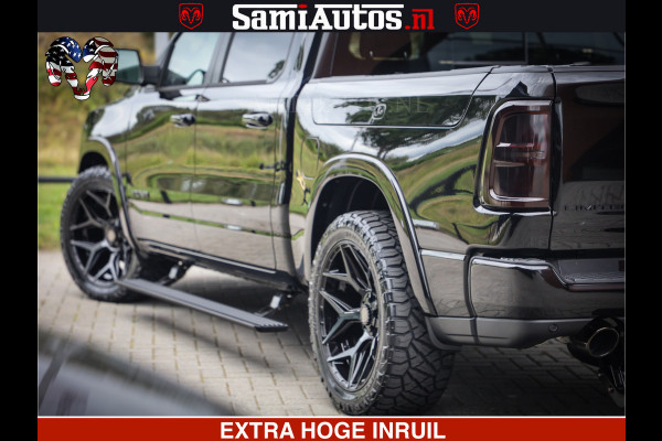 Dodge Ram 1500 Limited SPORT H.O 540HP 706Nm | Massage + Full Option | De Meest Luxe en Volle Pick-Up in zijn Klasse | Comfortabele Dubbele Cabine met Royale 5 Zitplaatsen | BPM vrij | Nu Leverbaar uit Voorraad | Voorraad Nr 2331