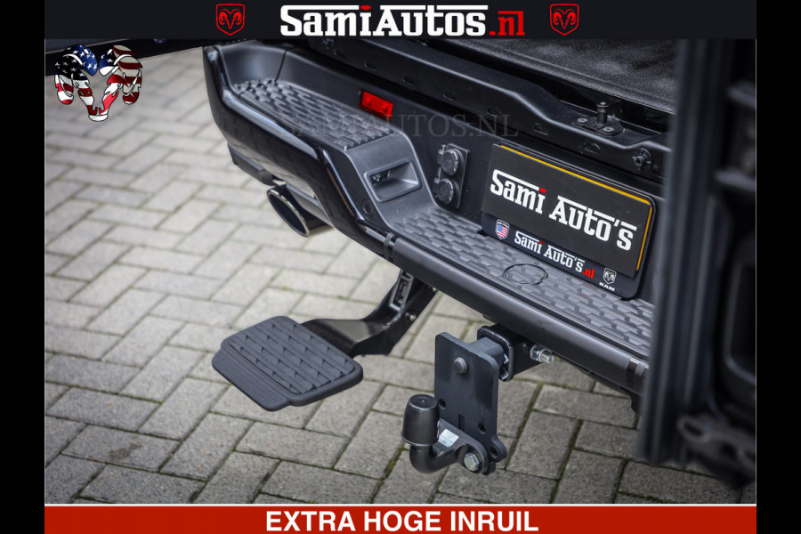 Dodge Ram 1500 Limited Night H.O 540HP 706Nm | Massage + Full Option | De Meest Luxe en Volle Pick-Up in zijn Klasse | Comfortabele Dubbele Cabine met Royale 5 Zitplaatsen | BPM vrij | Nu Leverbaar uit Voorraad | Voorraad Nr 2348 - 5158