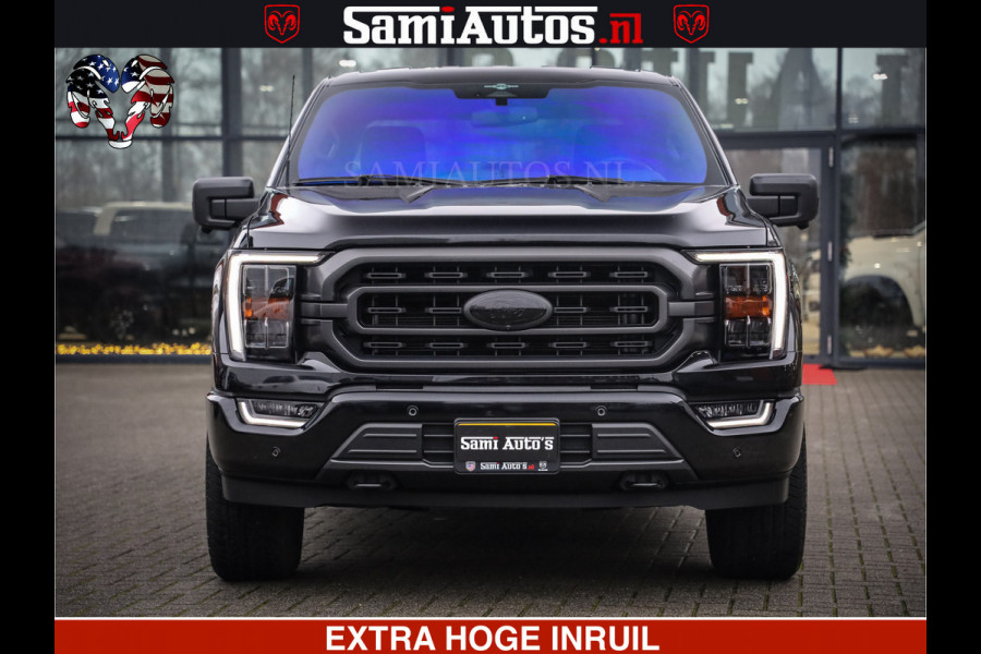 Ford USA F-150 BLACK OPS | 5.0 V8 406PK | 360 CAMERA | UITLAAT KLEP | BEDSLIDE | CREW CAB | LEDER | CREW CAB | DUBBELE CABINE | 5 PERSOONS | DC | GRIJSKENTEKEN |