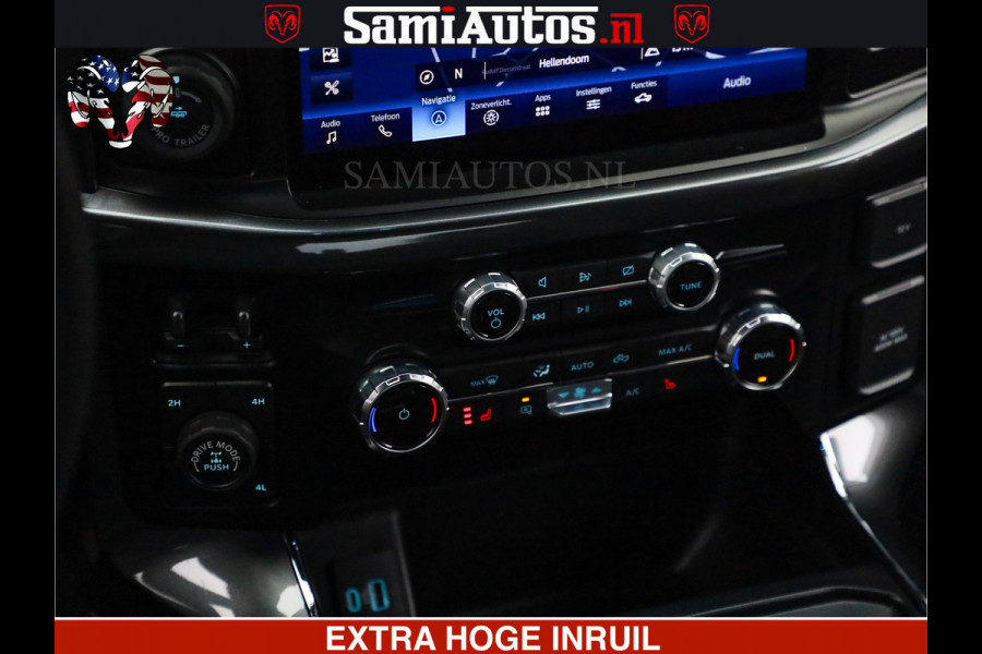 Ford USA F-150 BLACK OPS | 5.0 V8 406PK | 360 CAMERA | UITLAAT KLEP | BEDSLIDE | CREW CAB | LEDER | CREW CAB | DUBBELE CABINE | 5 PERSOONS | DC | GRIJSKENTEKEN |