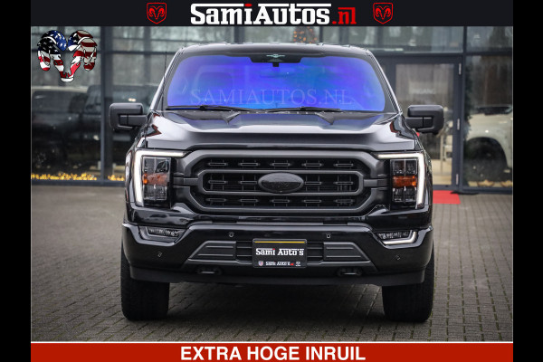 Ford USA F-150 BLACK OPS | 5.0 V8 406PK | 360 CAMERA | UITLAAT KLEP | BEDSLIDE | CREW CAB | LEDER | CREW CAB | DUBBELE CABINE | 5 PERSOONS | DC | GRIJSKENTEKEN |
