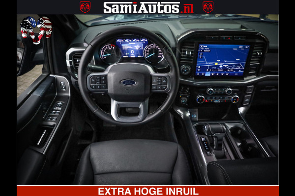 Ford USA F-150 BLACK OPS | 5.0 V8 406PK | 360 CAMERA | UITLAAT KLEP | BEDSLIDE | CREW CAB | LEDER | CREW CAB | DUBBELE CABINE | 5 PERSOONS | DC | GRIJSKENTEKEN |