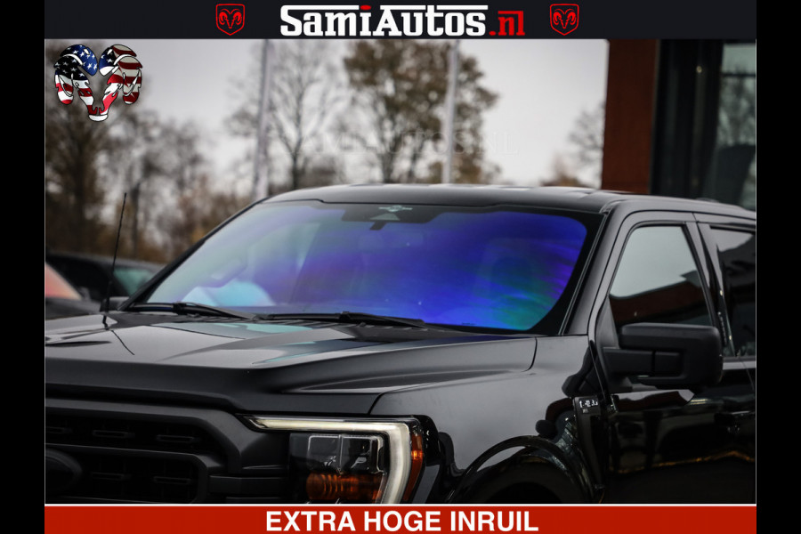 Ford USA F-150 BLACK OPS | 5.0 V8 406PK | 360 CAMERA | UITLAAT KLEP | BEDSLIDE | CREW CAB | LEDER | CREW CAB | DUBBELE CABINE | 5 PERSOONS | DC | GRIJSKENTEKEN |