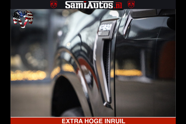 Ford USA F-150 BLACK OPS | 5.0 V8 406PK | 360 CAMERA | UITLAAT KLEP | BEDSLIDE | CREW CAB | LEDER | CREW CAB | DUBBELE CABINE | 5 PERSOONS | DC | GRIJSKENTEKEN |