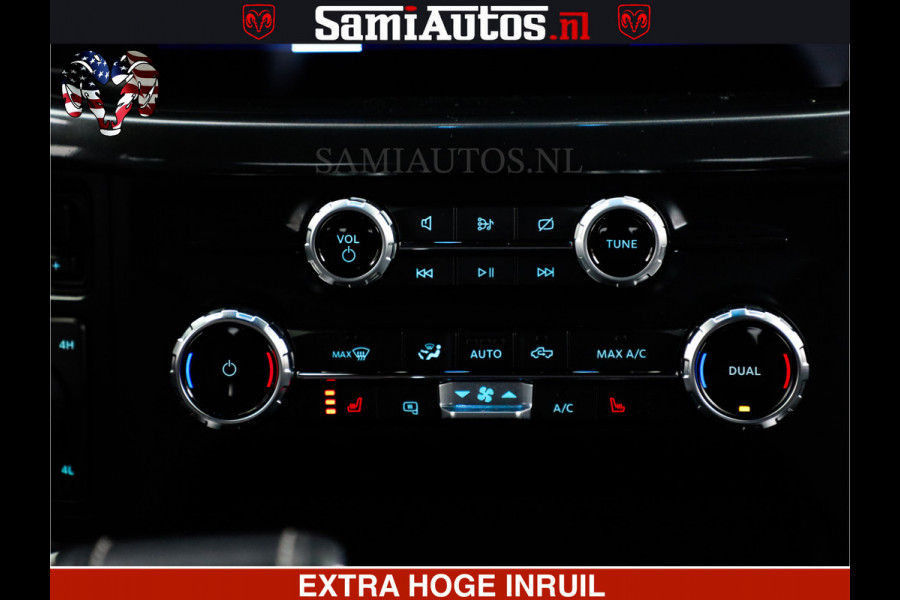 Dodge Ram FORD F150 BLACK OPS | 5.0 V8 406PK | 360 CAMERA | UITLAAT KLEP | BEDSLIDE | CREW CAB | LEDER | CREW CAB | DUBBELE CABINE | 5 PERSOONS | DC | GRIJSKENTEKEN |