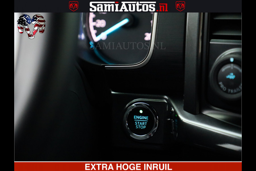 Dodge Ram FORD F150 BLACK OPS | 5.0 V8 406PK | 360 CAMERA | UITLAAT KLEP | BEDSLIDE | CREW CAB | LEDER | CREW CAB | DUBBELE CABINE | 5 PERSOONS | DC | GRIJSKENTEKEN |