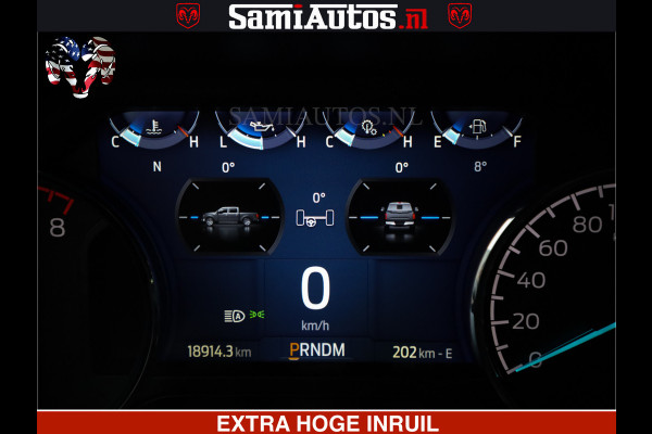 Dodge Ram FORD F150 BLACK OPS | 5.0 V8 406PK | 360 CAMERA | UITLAAT KLEP | BEDSLIDE | CREW CAB | LEDER | CREW CAB | DUBBELE CABINE | 5 PERSOONS | DC | GRIJSKENTEKEN |