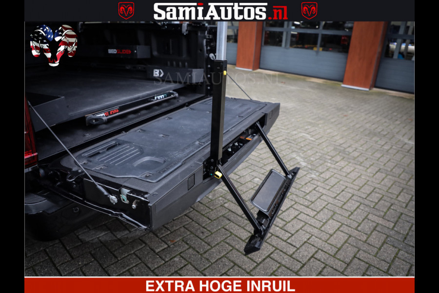 Dodge Ram FORD F150 BLACK OPS | 5.0 V8 406PK | 360 CAMERA | UITLAAT KLEP | BEDSLIDE | CREW CAB | LEDER | CREW CAB | DUBBELE CABINE | 5 PERSOONS | DC | GRIJSKENTEKEN |