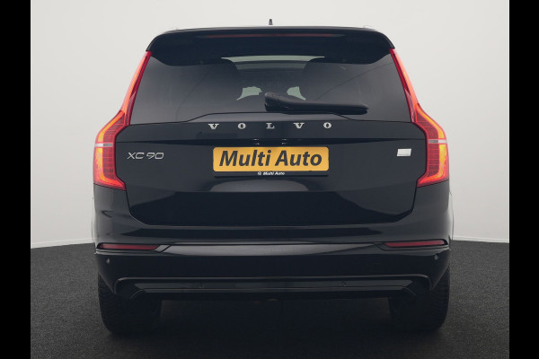Volvo XC90 T8 Recharge AWD Plus Dark LONG RANGE 7 Persoons Plug In Hybrid 456pk Dealer O.H. PHEV | Trekhaak Af Fabriek | Panodak | Adaptive Cruise | Camera | Harman & Kardon | Lederen Sportstoelen Memory & Verwarmd | Stuur Verwarmd | Google Assistent | Apple Carplay | Keyless | DAB