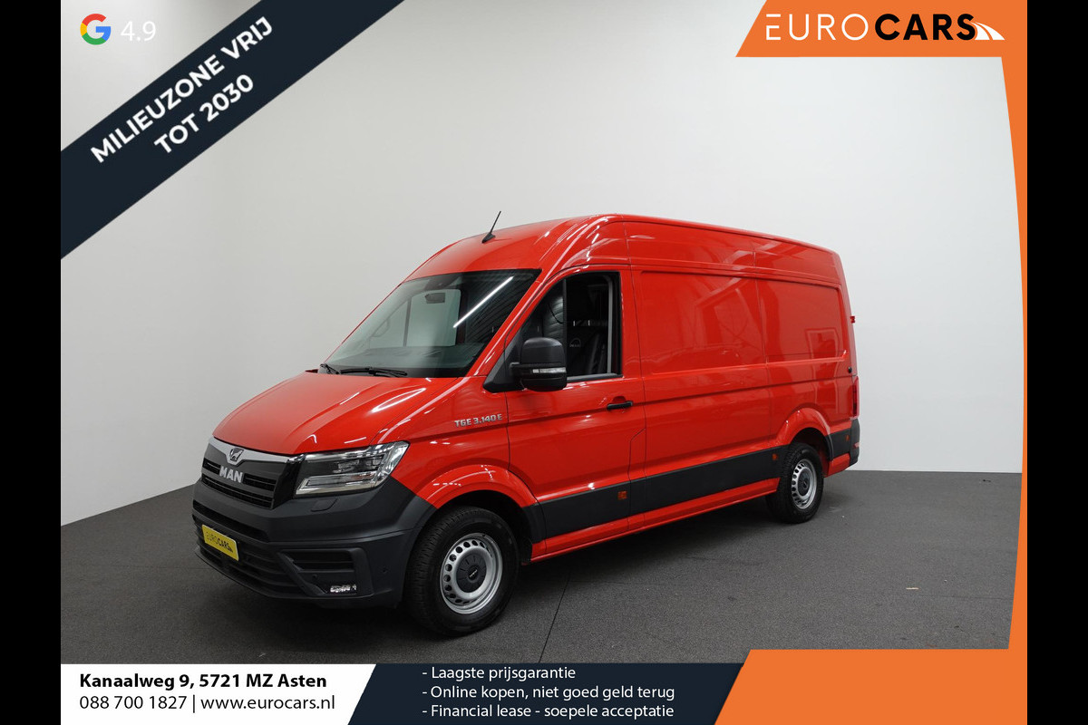 MAN eTGE L3H3 36 kWh Apple Carplay Cruisecontrol Camera Parkeersensoren Airco