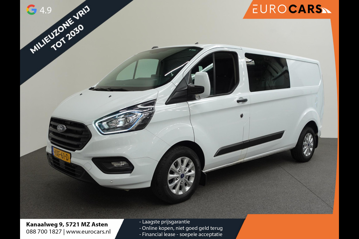 Ford Transit Custom L2H1 Automaat Dubbele cabine Trend Navi Trekhaak Cruise Control Parkeersensoren Airco Bluetooth Euro6