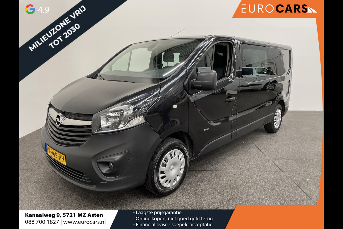 Opel Vivaro 1.6 CDTI L2H1 Dubbele Cabine Edition Dubbele Cabine Navi Airco Bluetooth Schuifdeur 6-Zits APK t/m 11-2026