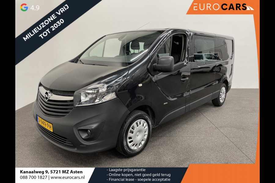 Opel Vivaro 1.6 CDTI L2H1 Dubbele Cabine Edition Dubbele Cabine Navi Airco Bluetooth Schuifdeur 6-Zits APK t/m 11-2026
