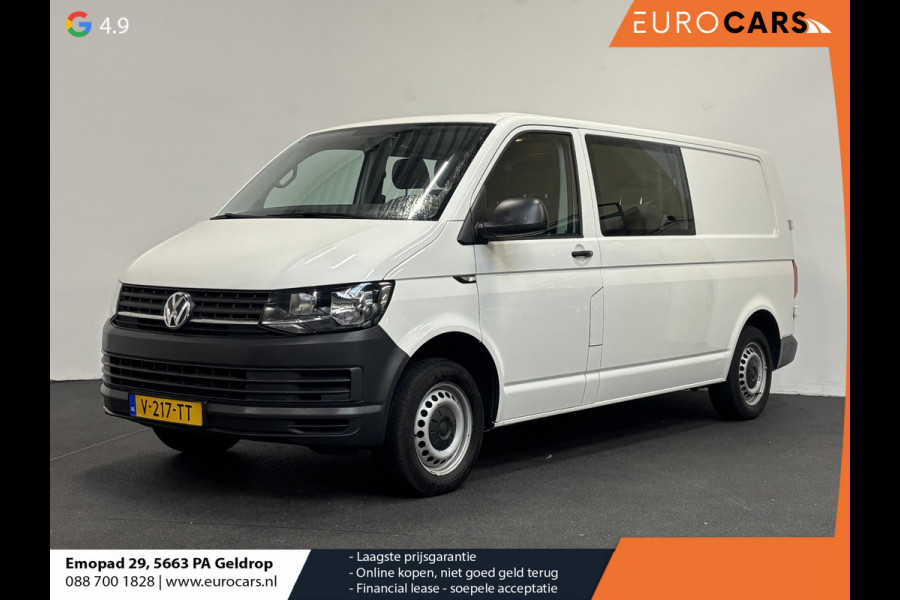 Volkswagen Transporter T6 L2H1 102pk Dubbele cabine Airco Cruise control Trekhaak Euro6 Bluetooth