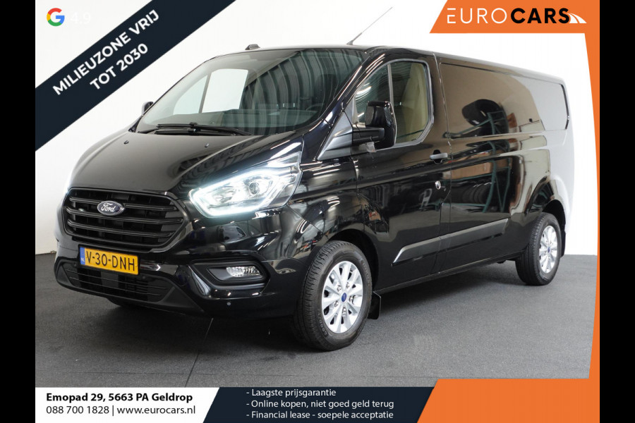 Ford Transit Custom 300 2.0 TDCI L2H1 Trend Automaat Airco Navigatie Cruisecontrol Camera Parkeersensoren Trekhaak