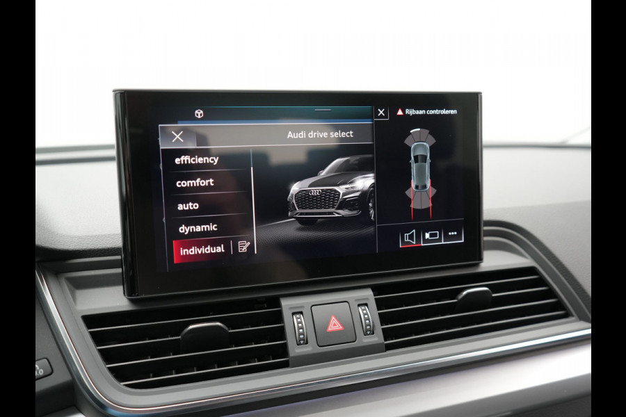 Audi Q5 55 TFSI e Quattro S Line Plug in Hybrid 367pk PHEV | Trekhaak af Fabriek | Alcantara Sportstoelen Verwarmd | Adaptive Cruise | Apple Carplay | Virtual | Navigatie | Camera | DAB |