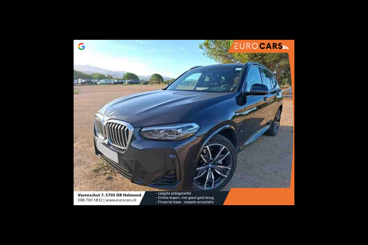 BMW X3 xDrive30e High Executive M-Sport Panoramadak Adaptief onderstel Head Up Display Leder Vernasca 20" Velgen PDC VA + 360 Camera Harman-Kardon