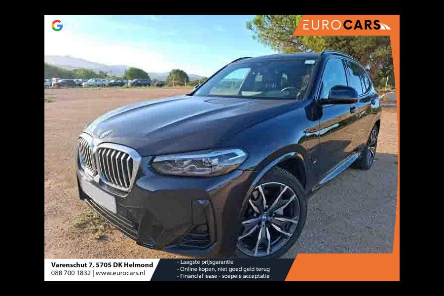 BMW X3 xDrive30e High Executive M-Sport Panoramadak Adaptief onderstel Head Up Display Leder Vernasca 20" Velgen PDC VA + 360 Camera Harman-Kardon