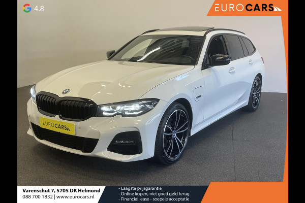 BMW 3 Serie Touring 320e M-Sport Aut-8 Panoramadak Adaptive M-Technic Chassis LED Navi Cruise Control PDC VA 19" LM Velgen Shadowline