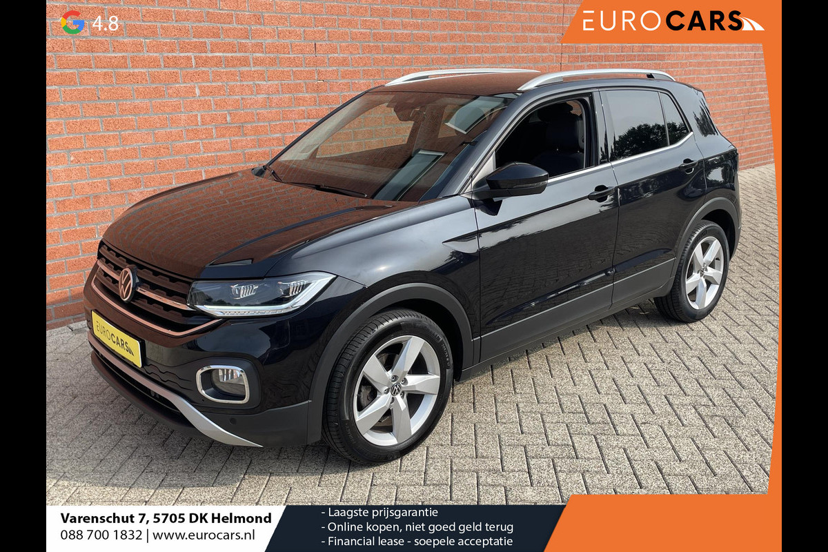 Volkswagen T-Cross 1.0 TSI 110pk DSG Style | Navigatie | Apple Carplay / Android Auto | Camera | Parkeer sensoren | Dab | Winterpakket | Digitale Cockpit