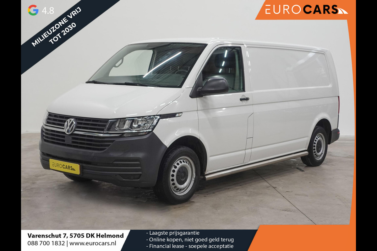 Volkswagen Transporter 110pk L2H1 T6.1 Airco Leder Radio Bluetooth Achterklep Euro6