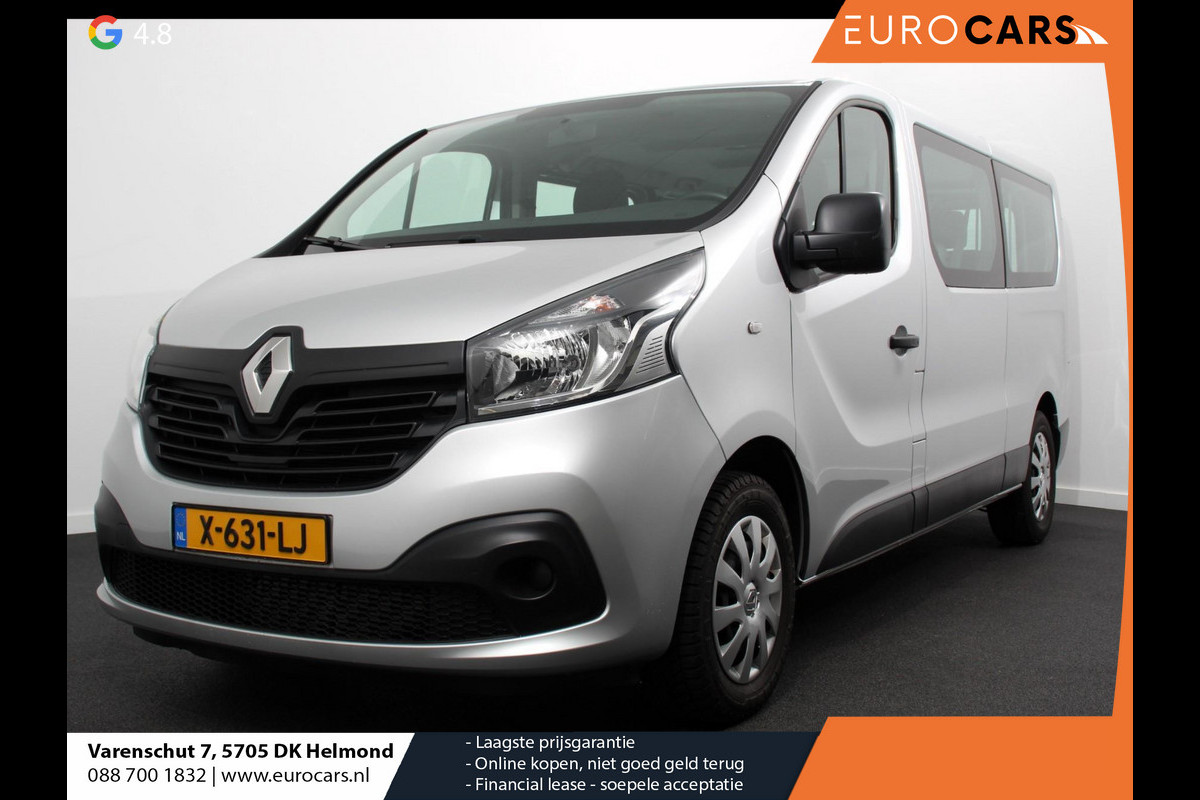 Renault Trafic Passenger 1.6 dCi Grand Authentique Energy incl. BPM/ BTW  L2H1 8 persoons !  Navigatie Airco voor en achter Parkeer sensoren Cruise Control Bumpers in kleur