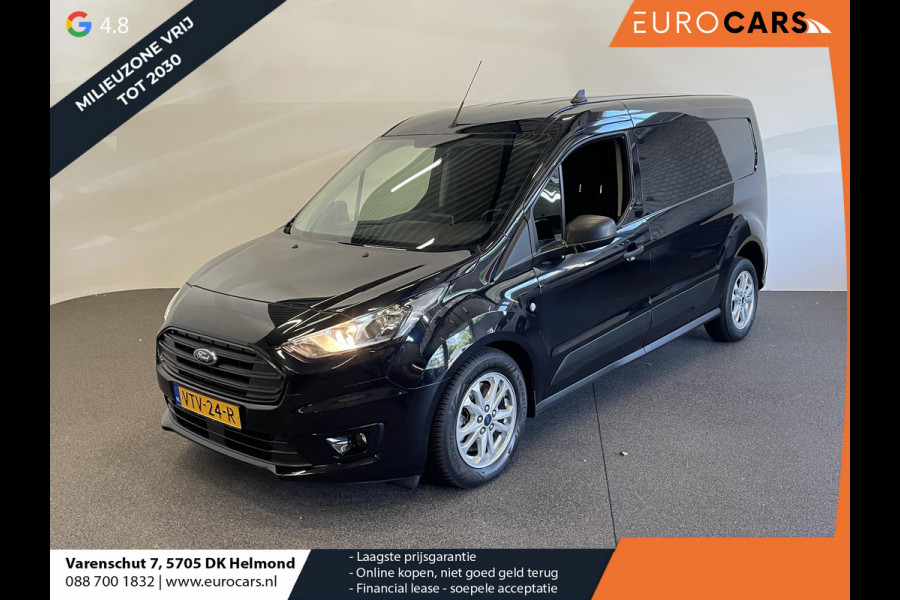Ford Transit Connect 1.5 L2 Trend Automaat Navi Camera Trekhaak Parkeersensoren Cruise Control 3 Zits Carplay Apple Carplay / Android Auto Imperiaal  Euro6