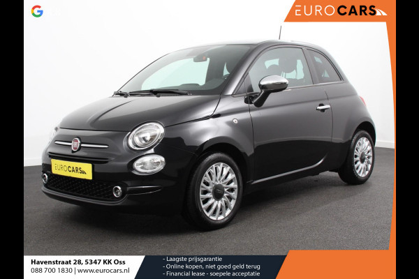 Fiat 500 1.0 Hybrid Lounge+ Airco | Cruise control | Parkeersensor achter | Radio | Navigatie | Apple Carplay/ Android Auto | Lichtmetalen velgen
