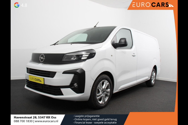 Opel Vivaro 2.0 BlueHDi 180 S&S L3 Automaat Apple Carplay /  Android Auto Parkeersensoren V+A Trekhaak Camera Navigatie Cruise Control LED koplampen houten afwerking laadruimte