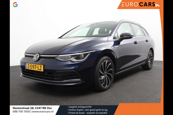 Volkswagen GOLF Variant 1.5 eTSI 150pk DSG Style | Navigatie | Apple Carplay/Android Auto | Climate Control | Camera | Parkeersensoren | Park Assist | Adaptive Cruise control | Wegklapbare trekhaak | Stoel- en stuurverwarming | Climatronic | Virtual Cockpit