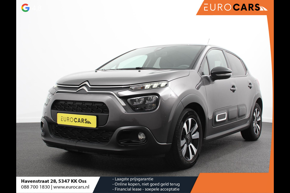 Citroën C3 1.2 PureTech 110pk Automaat Max | Climate Control | Navigatie | Apple carplay / Android Auto | Parksensoren | Lichtmetalen Velgen | Parkeer sensoren