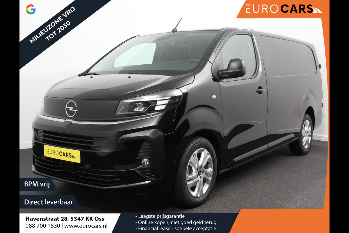 Opel Vivaro 2.0 BlueHDi 180 S&S L3 Automaat DEMO! Apple Carplay /  Android Auto Parkeersensoren V+A Trekhaak Camera Navigatie Cruise Control LED koplampen houten afwerking laadruimte