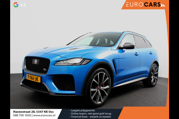 Jaguar F-Pace 5.0 V8 AWD SVR 551 pk Panorama dak | Meridian sound | Premium Pack | Light Pack | ACC | Leder | ADS |360 Camera